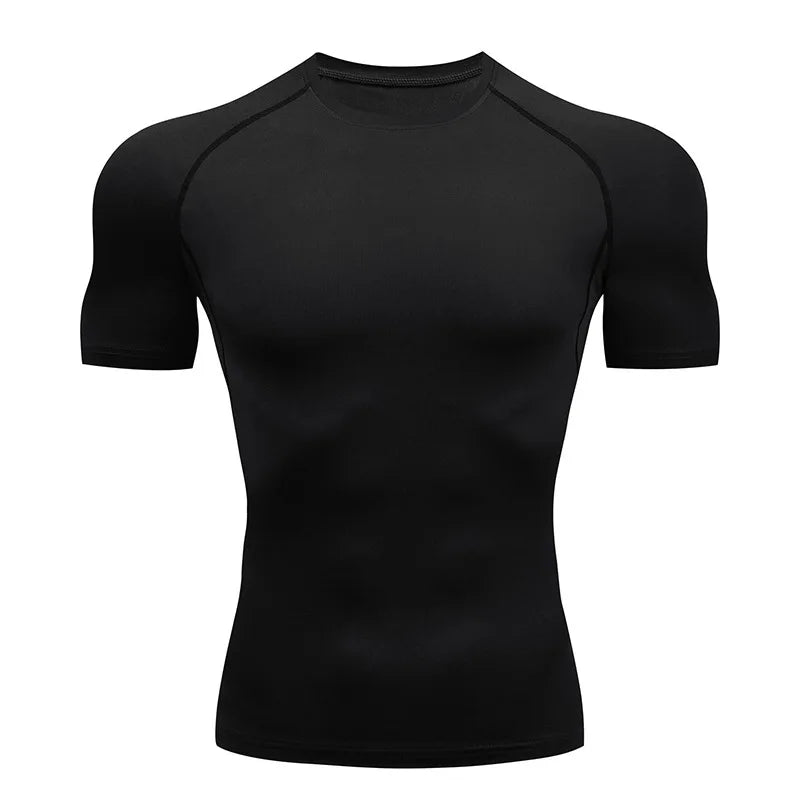 Compression Slimming Vest – Body Shaper T-Shirt for Men Gym Fitness