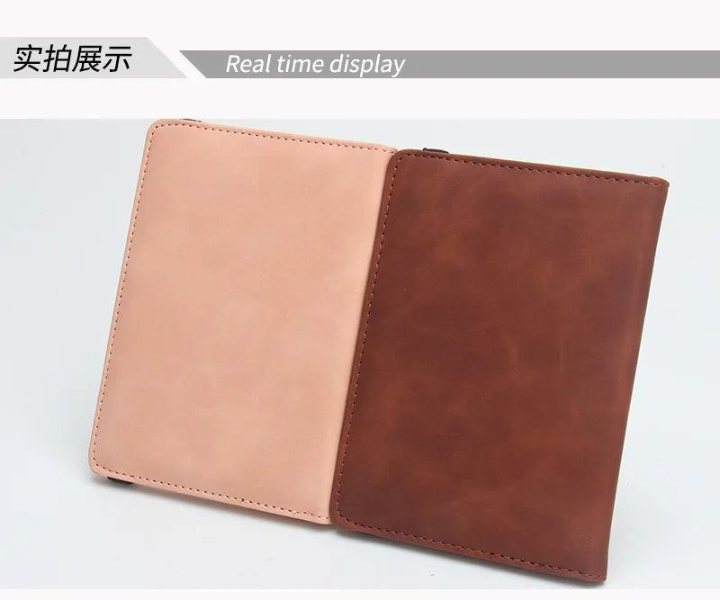 Personalized Passport Cover – RFID Blocking World Map Design for Travel