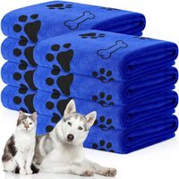 Microfiber Dog Towel – Quick-Drying Absorbent Bath Towel for Pets