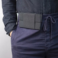 Slim Running Waist Belt – Stretchy Invisible Phone Pouch for Outdoor Sports