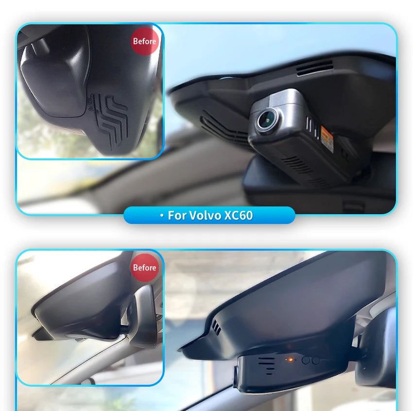 4K Ultra HD Dash Cam – Vehicle DVR Video Recorder for Volvo and Polestar