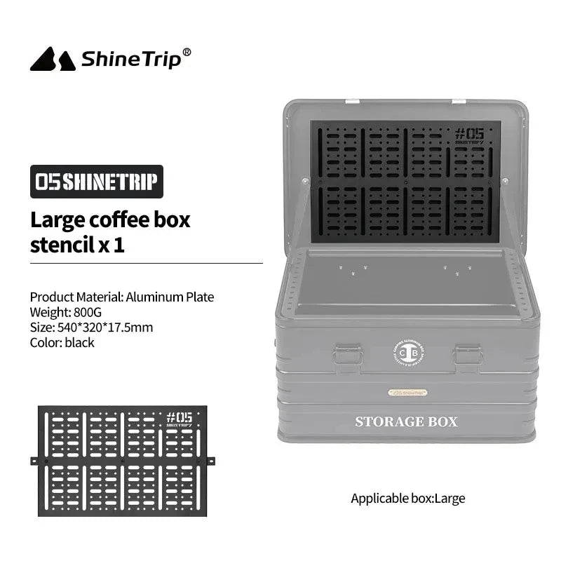 Aluminum Modular IGT Case – Lightweight Storage for Outdoor Camping