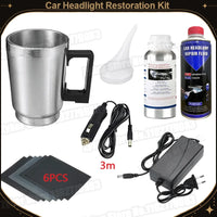Car Headlight Restoration Kit – Professional Lens Repair Liquid Tool