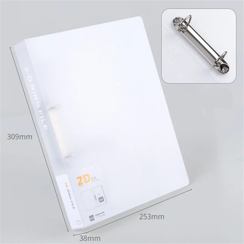 D-Ring Binder – Waterproof Office File Storage for Paper Documents