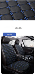 Universal PU Leather Car Seat Cover – Minimalist Soft Cushion for Auto Interior