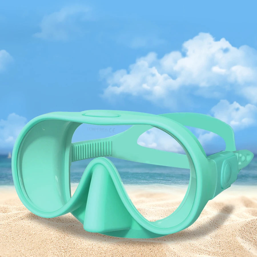 Full Face Snorkel Mask – Anti-Fog Panoramic Diving Goggles for Underwater Swimming