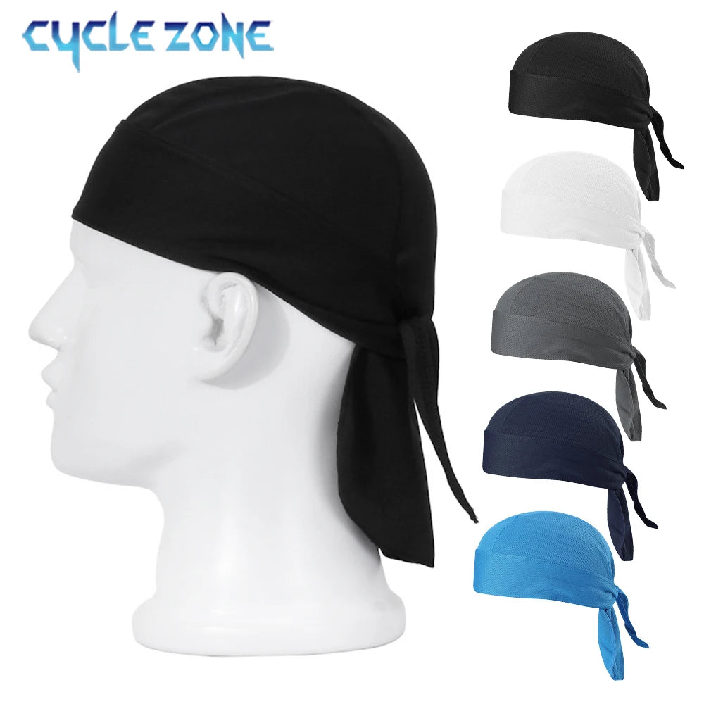 Sweat-Wicking Cycling Cap – Quick-Dry Sun Protection for Outdoor Sports