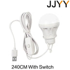 Portable LED USB Lantern – Dimmable Hanging Bulb for Camping and Hiking