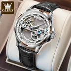 Automatic Mechanical Wristwatch – Skeleton Dial for Men Business Formal