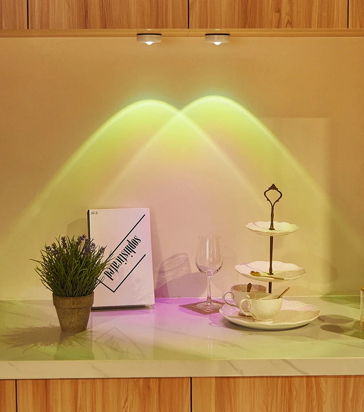 Battery Operated LED Night Light – Touch Activated Lamp for Closet Bedroom