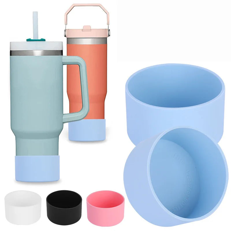 Silicone Protective Boot – 75mm Non-Slip Sleeve for Stanley Tumbler Bottles