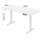 Electric Height Adjustable Desk – Ergonomic Workstation for Home Office