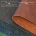 Large PU Leather Desk Pad – Waterproof Protective Mat for Office Gaming