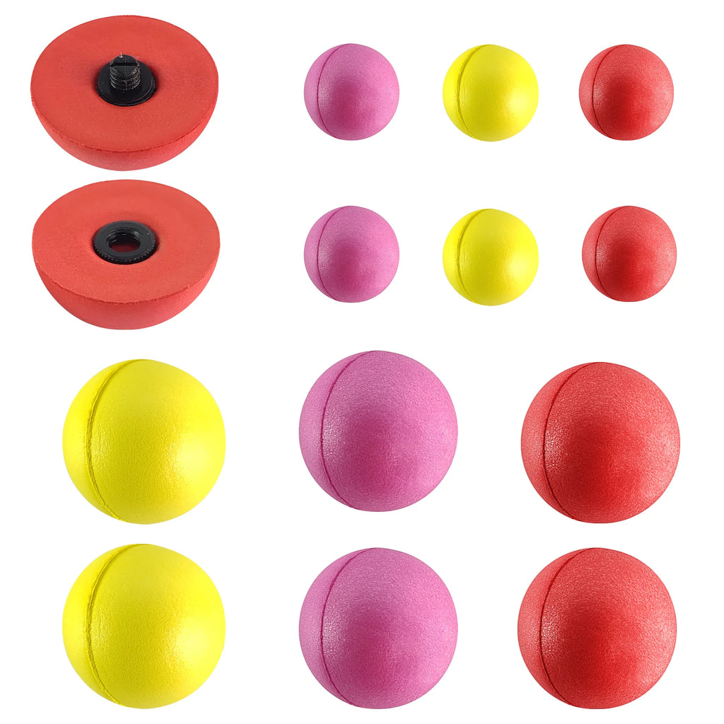 Slotted Round Fishing Floats – High Visibility Tackle for Freshwater and Saltwater