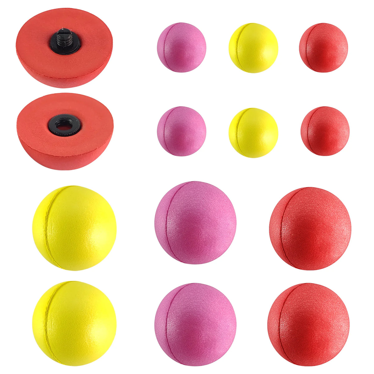 Slotted Round Fishing Floats – High Visibility Tackle for Freshwater and Saltwater