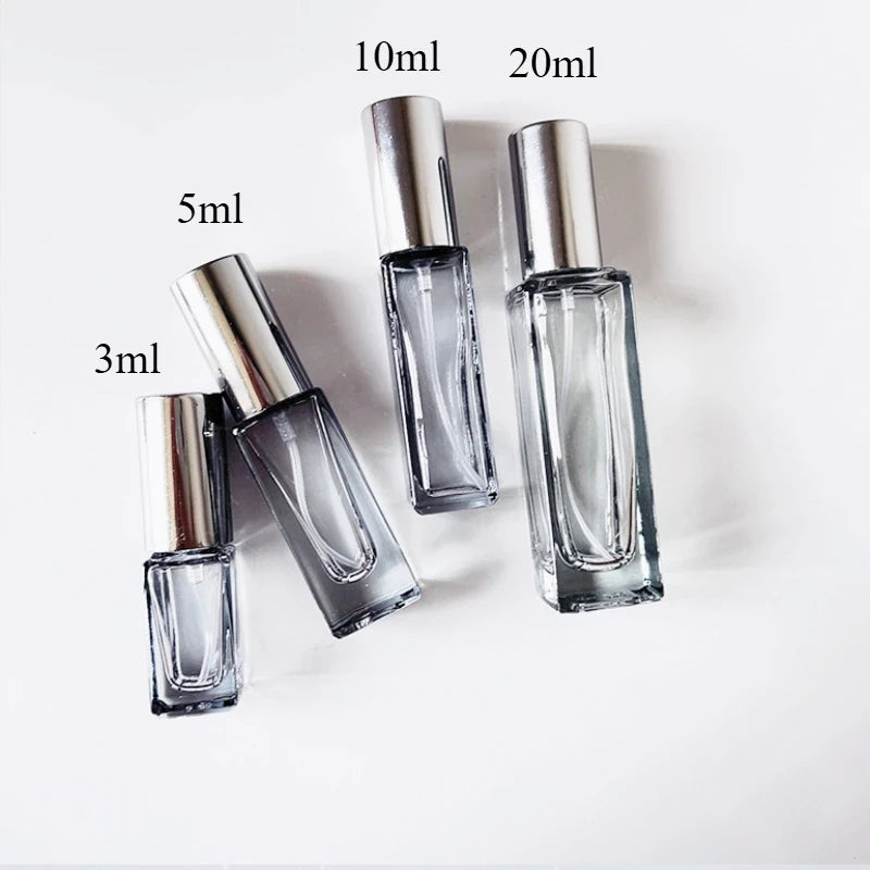 Refillable Glass Perfume Atomizer – 10ml and 20ml Travel Vials for Cosmetics