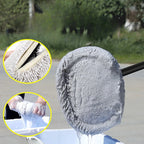 Telescoping Car Wash Brush – Soft Chenille Mop for Auto Detailing