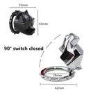 Metal Bully Dog Ignition Cover – Decorative Engine Start Button Trim for Cars