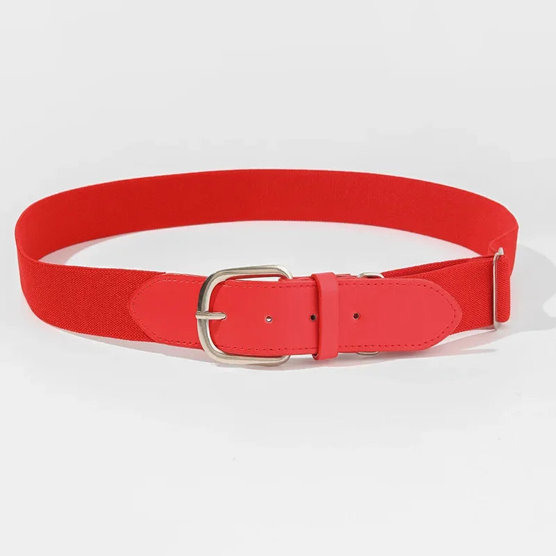 Adjustable Elastic Golf Belt – Durable Rubber Waistband for Outdoor Sports