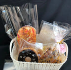 Clear Cellophane Bags – OPP Plastic Flat Pouch for Party Food Packaging