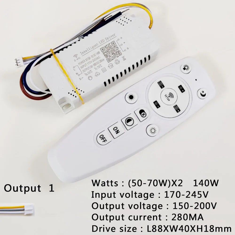 Smart LED Transformer – App Control Dimmable Driver for Ceiling Chandeliers