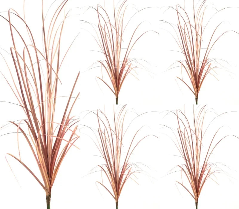 Artificial Onion Grass Bushes – Faux Reeds for Home and Garden Decor
