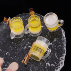 Beer Shaped Hair Clips – Creative Novelty Barrettes for Party Hairstyling