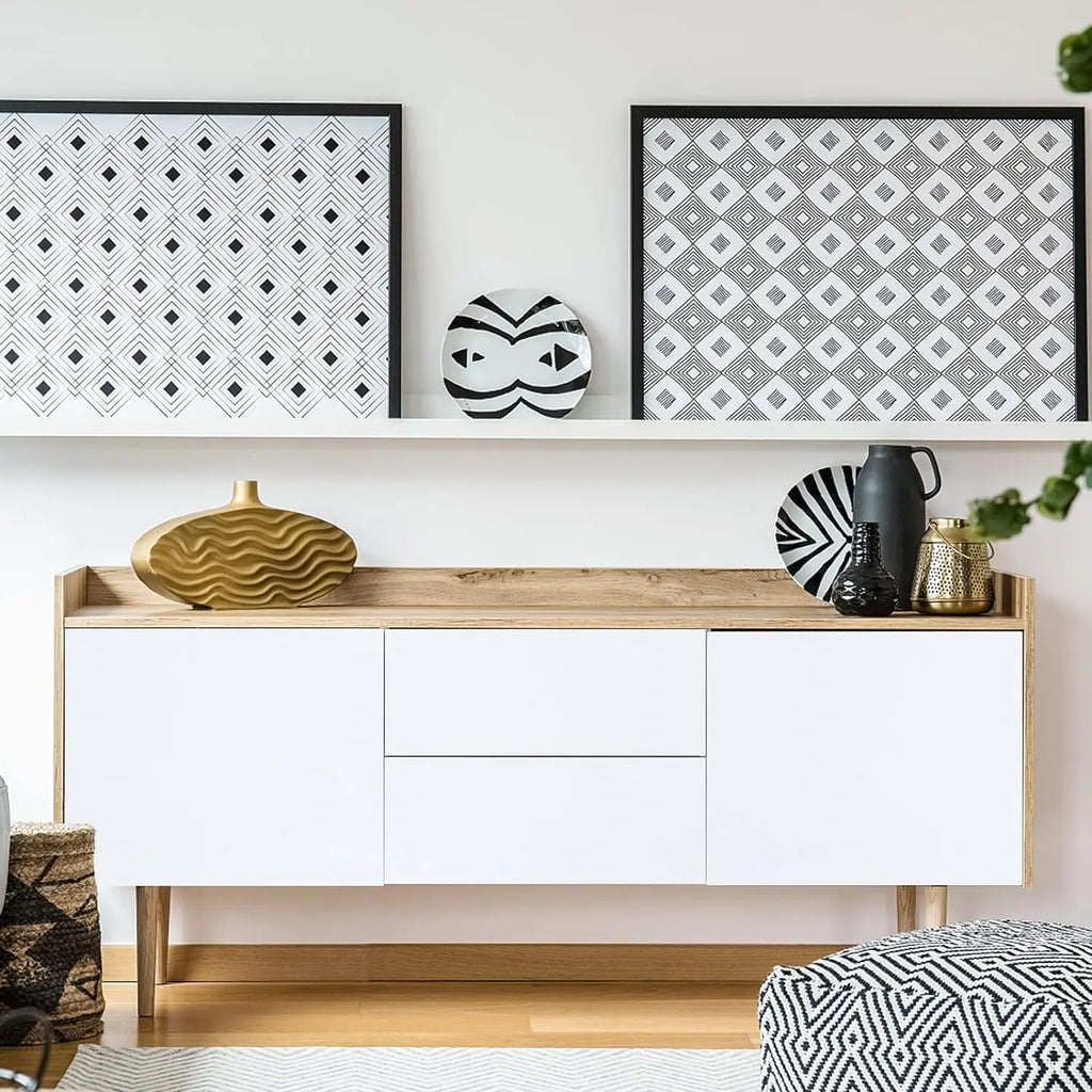 Matte White Vinyl Wallpaper – Waterproof Self-Adhesive Film for Home Decor