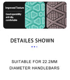 Silicone MTB Lock-On Grips – Anti-Slip Shock Absorbing Handles for Downhill