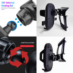 Wireless Charging Phone Mount – Gravity Car Holder for Nissan Sentra 2012-2019
