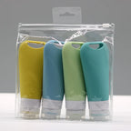 Silicone Travel Dispenser Bottles – Leakproof 90ml Containers for Toiletries