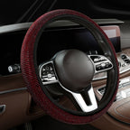 Crystal Rhinestone Steering Wheel Cover – Sparkling Auto Interior Decoration
