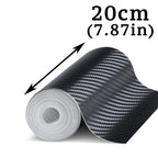 Nano Carbon Fiber Car Trim – Adhesive Vinyl Protector for Vehicle DIY Wrap