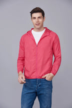 Waterproof Hiking Jacket – Unisex Quick Dry Windbreaker for Outdoor Trekking