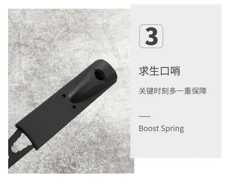 Stainless Steel Camping Knife Set – Multi-functional Cutlery for Outdoor Survival