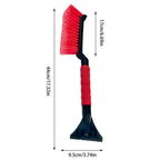 Car Snow Brush and Ice Scraper – Ergonomic Foam Grip for Winter Vehicle Care