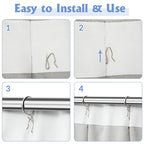 Stainless Steel Drapery Pin Hooks – Heavy Duty Curtain Pleating Accessories