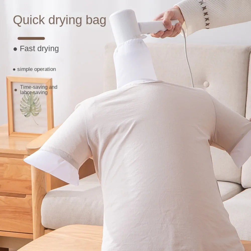 Portable Folding Drying Bag – Breathable Fabric for Travel Clothes Care