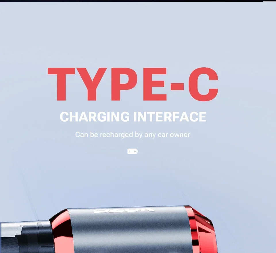 Portable Cordless Handheld Vacuum – High-Power Suction for Car and Home