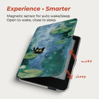 Magnetic Protective Case – Clear Back for Kobo Clara 6-inch E-Reader