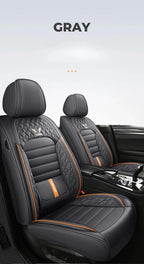 Full-Wrap Leather Car Seat Covers – Durable Universal Fit for All-Season Driving