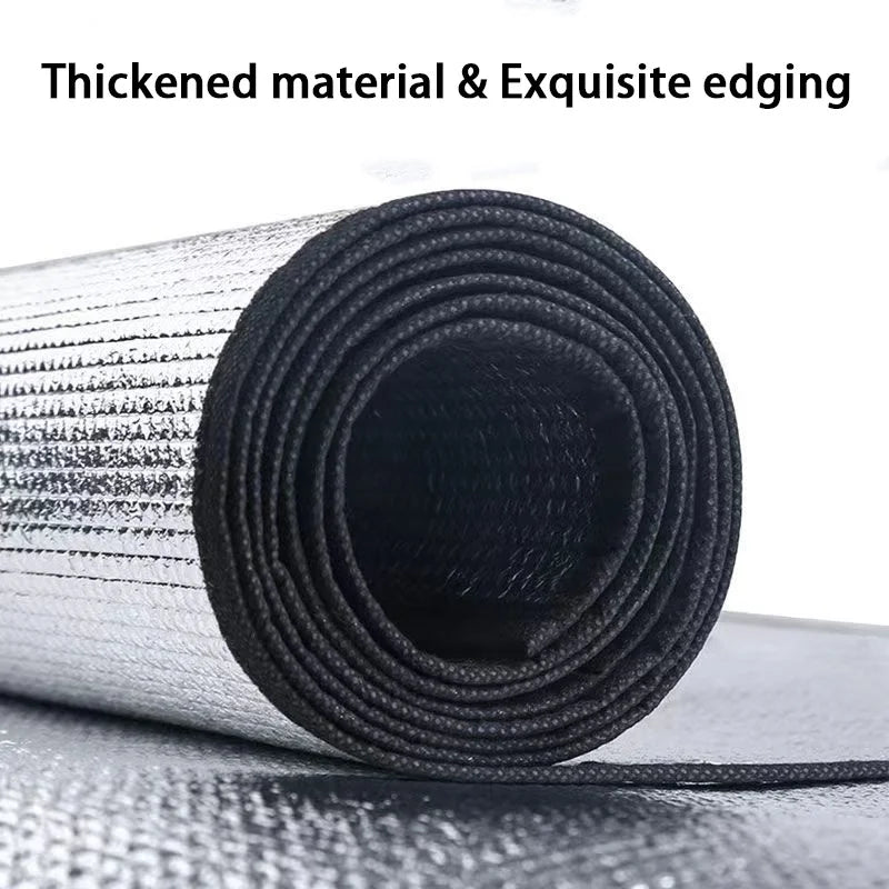 Aluminum Foil Picnic Mat – Moisture-proof Camping Pad for Outdoor Hiking