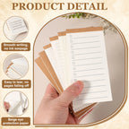 Portable Pocket Notebooks – Small 50-Sheet Memo Pads for Office and Travel