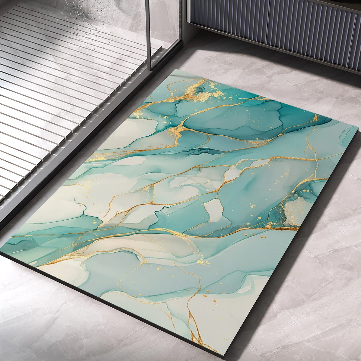 Absorbent Bath Mat – Non-Slip Quick Dry Rug for Bathroom and Shower