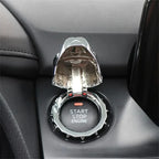Metal Bully Dog Ignition Cover – Decorative Engine Start Button Trim for Cars