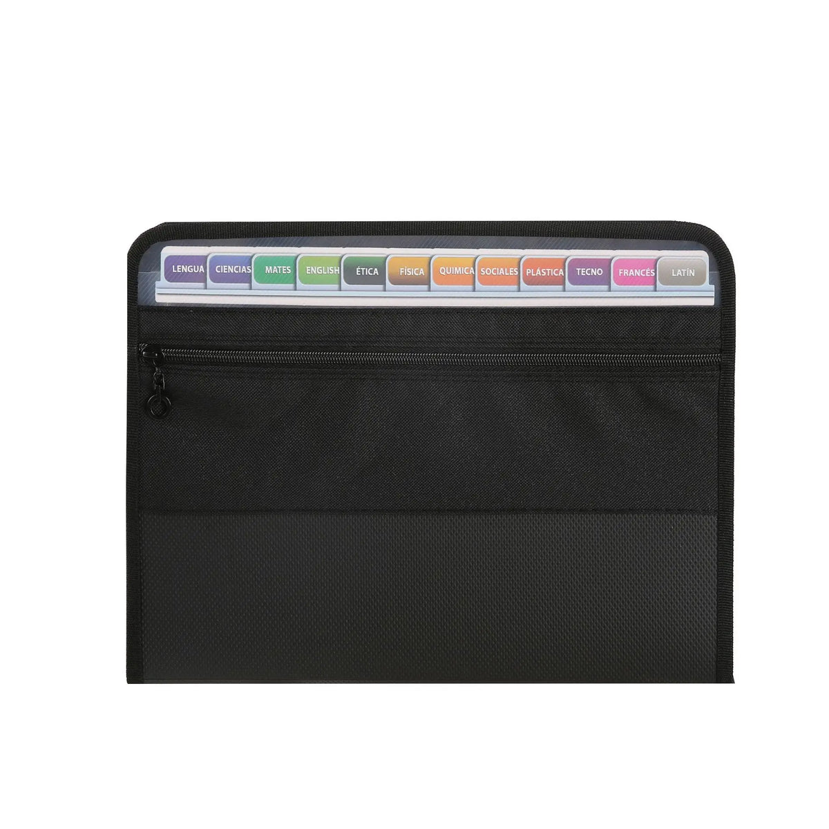 Accordion File Organizer – 13 Pockets with Zipper for School and Office