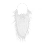 Synthetic Fake Beard – Elastic Facial Hair for Costume Party Cosplay
