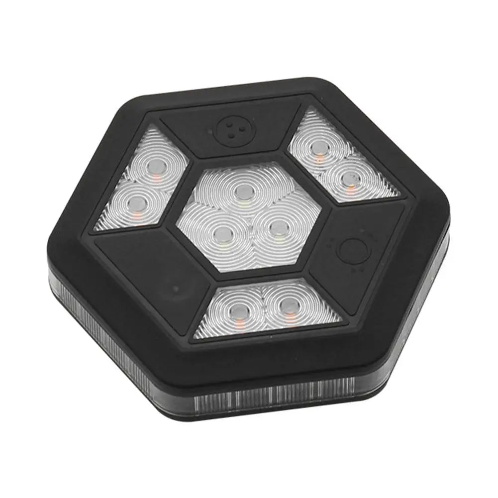 Magnetic Rotating LED Warning Light – Rechargeable Signal for Road Safety