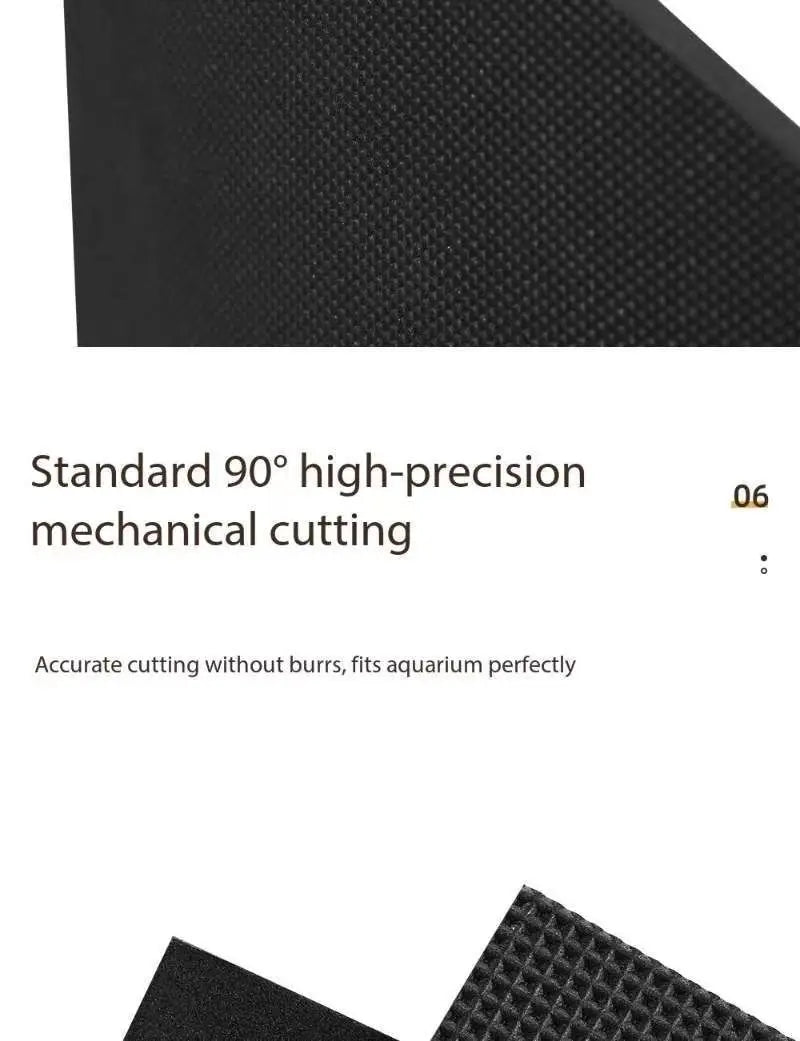Ultra-Clear Aquarium Mat – 6mm Shockproof Insulation for Fish Tank Setup