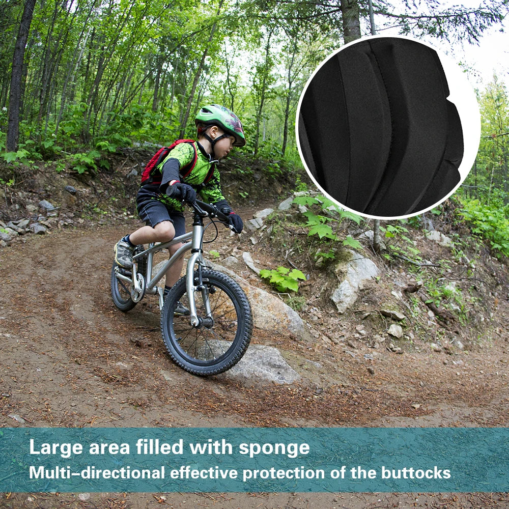 3D Protective Hip Pads – Kids Tailbone Guard for Roller Skating